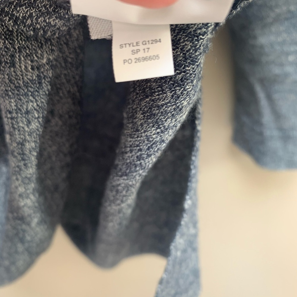 Sold- J. Crew Merino Wool Linen V Neck Sweater - Picture 7 of 7